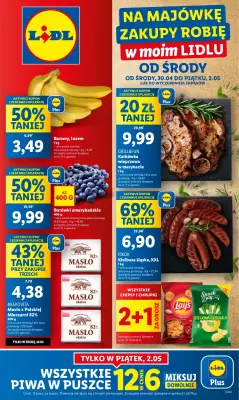 Lidl - gazetka promocyjna Od środy od środy 30.04 do piątku 02.05