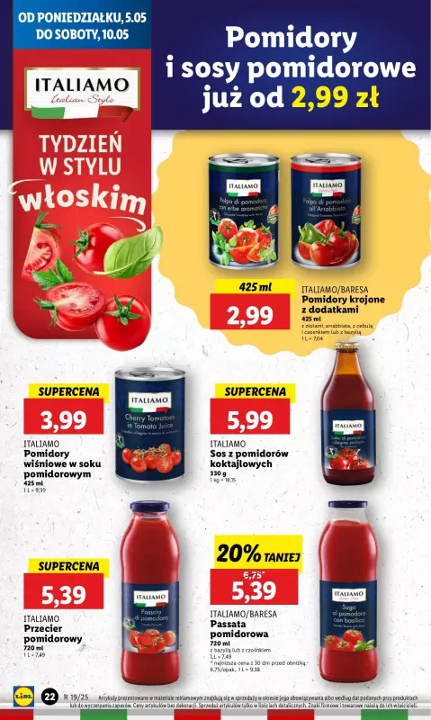Lidl - gazetka promocyjna Oferta od poniedziałku od poniedziałku 05.05 do środy 07.05 - strona 24