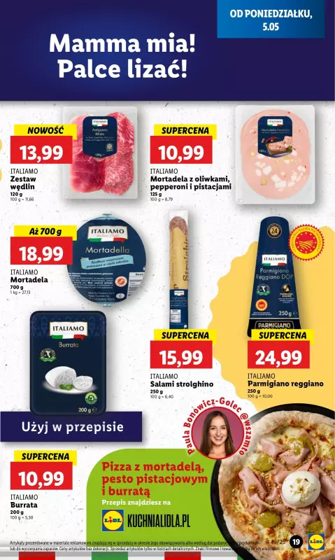 Lidl - gazetka promocyjna Oferta od poniedziałku od poniedziałku 05.05 do środy 07.05 - strona 21