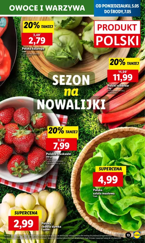 Lidl - gazetka promocyjna Oferta od poniedziałku od poniedziałku 05.05 do środy 07.05 - strona 15