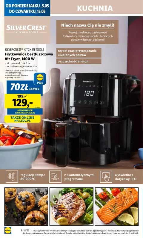 Lidl - gazetka promocyjna Oferta od poniedziałku od poniedziałku 05.05 do środy 07.05 - strona 10