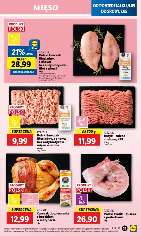 Lidl - gazetka promocyjna Oferta od poniedziałku od poniedziałku 05.05 do środy 07.05 - strona 39