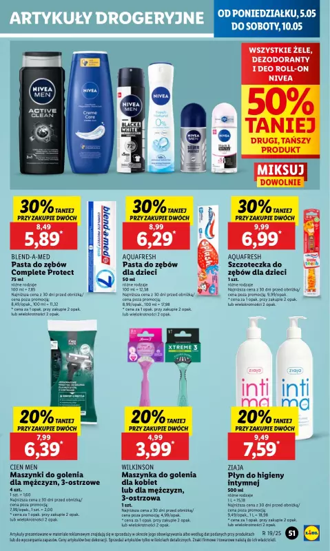 Lidl - gazetka promocyjna Oferta od poniedziałku od poniedziałku 05.05 do środy 07.05 - strona 59
