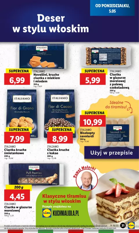 Lidl - gazetka promocyjna Oferta od poniedziałku od poniedziałku 05.05 do środy 07.05 - strona 35