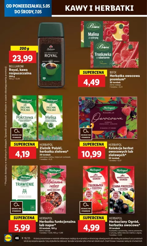 Lidl - gazetka promocyjna Oferta od poniedziałku od poniedziałku 05.05 do środy 07.05 - strona 54