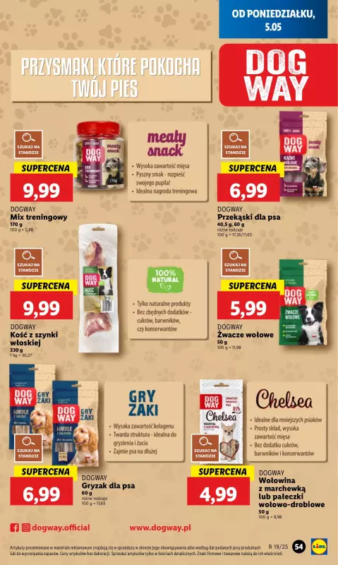 Lidl - gazetka promocyjna Oferta od poniedziałku od poniedziałku 05.05 do środy 07.05 - strona 63