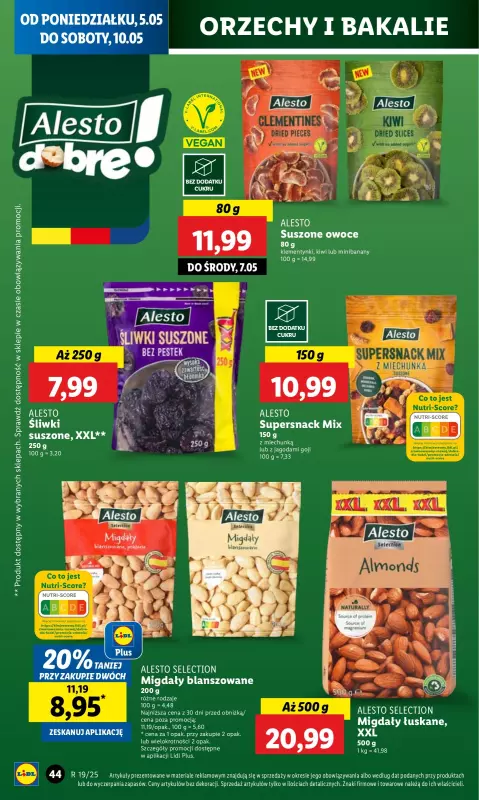Lidl - gazetka promocyjna Oferta od poniedziałku od poniedziałku 05.05 do środy 07.05 - strona 52