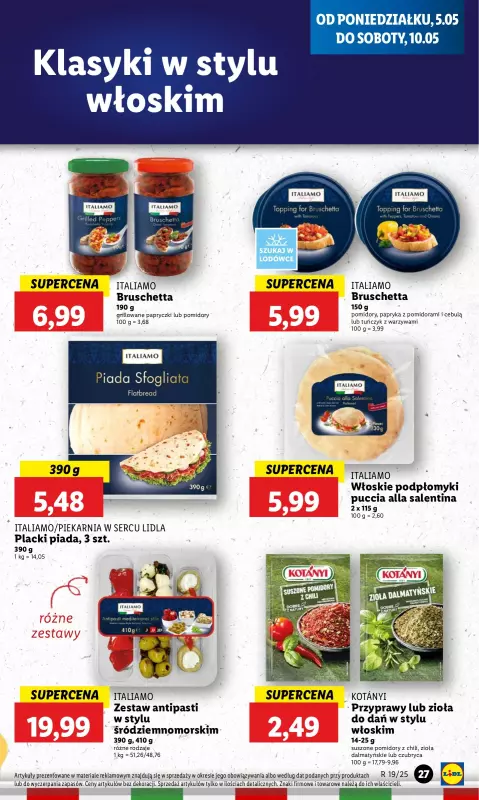 Lidl - gazetka promocyjna Oferta od poniedziałku od poniedziałku 05.05 do środy 07.05 - strona 29