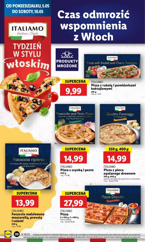 Lidl - gazetka promocyjna Oferta od poniedziałku od poniedziałku 05.05 do środy 07.05 - strona 22