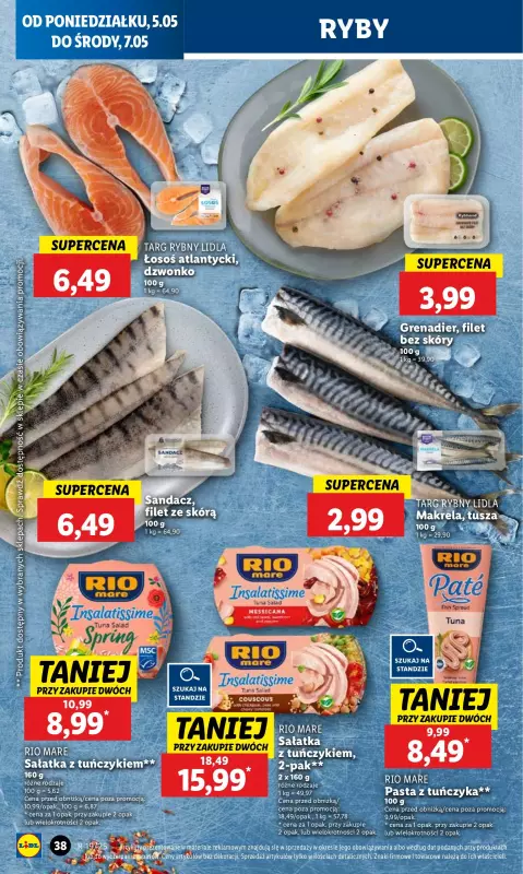 Lidl - gazetka promocyjna Oferta od poniedziałku od poniedziałku 05.05 do środy 07.05 - strona 42