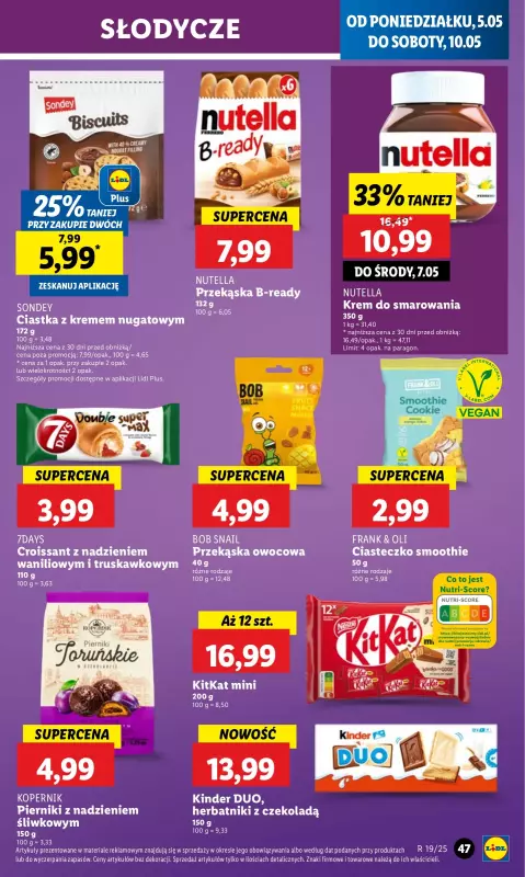 Lidl - gazetka promocyjna Oferta od poniedziałku od poniedziałku 05.05 do środy 07.05 - strona 55