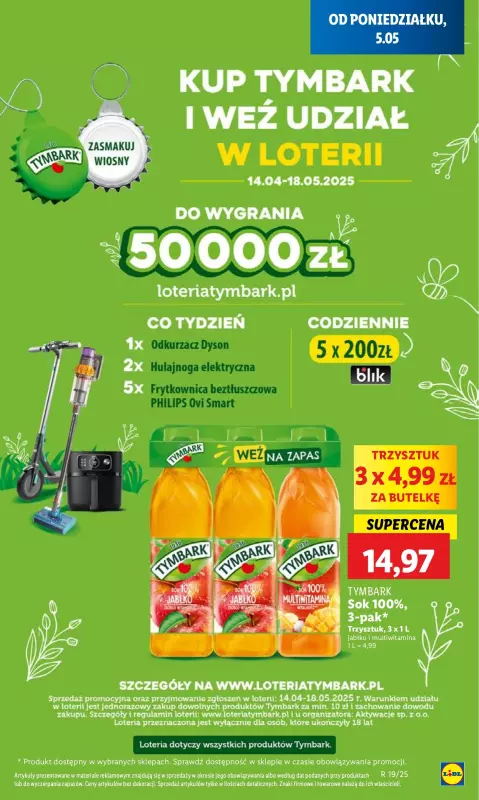 Lidl - gazetka promocyjna Oferta od poniedziałku od poniedziałku 05.05 do środy 07.05 - strona 45