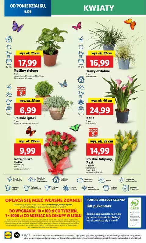 Lidl - gazetka promocyjna Oferta od poniedziałku od poniedziałku 05.05 do środy 07.05 - strona 64