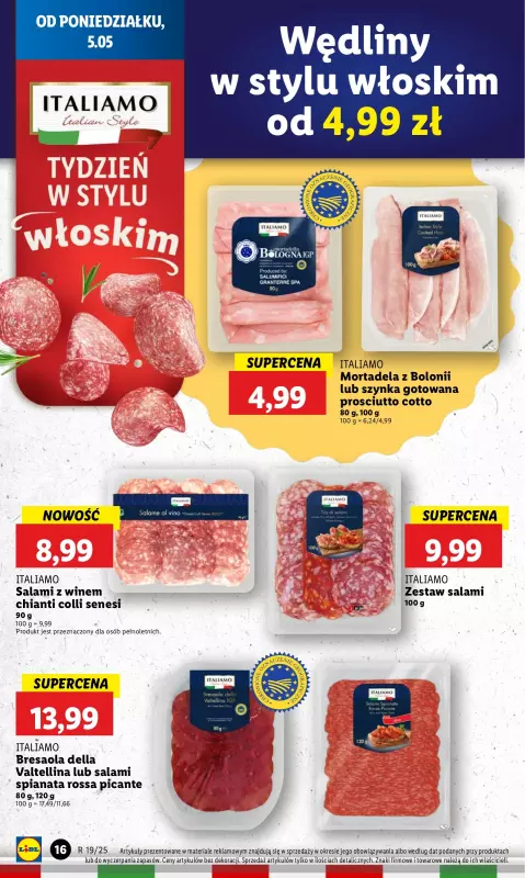 Lidl - gazetka promocyjna Oferta od poniedziałku od poniedziałku 05.05 do środy 07.05 - strona 18