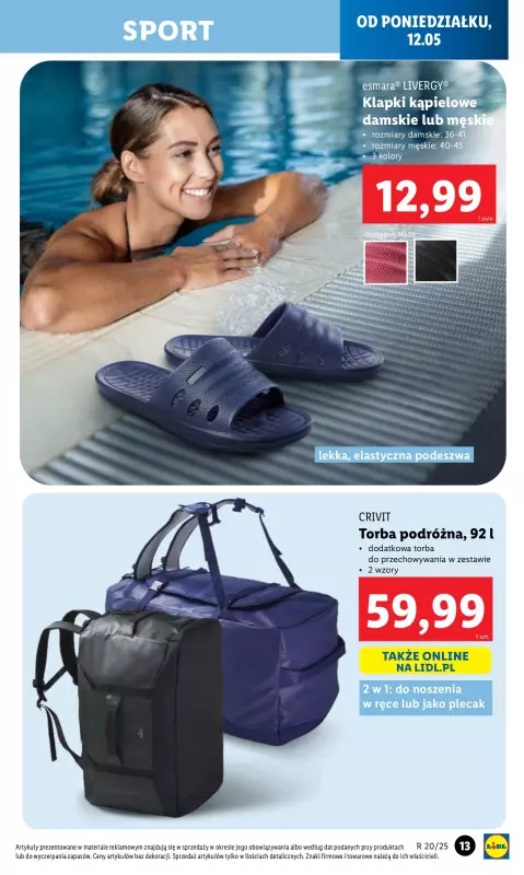 Lidl - gazetka promocyjna Katalog od poniedziałku 12.05 do soboty 17.05 - strona 13