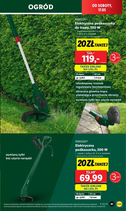 Lidl - gazetka promocyjna Katalog od poniedziałku 12.05 do soboty 17.05 - strona 51