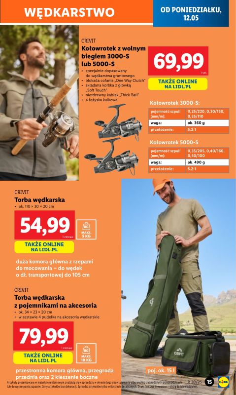 Lidl - gazetka promocyjna Katalog od poniedziałku 12.05 do soboty 17.05 - strona 15