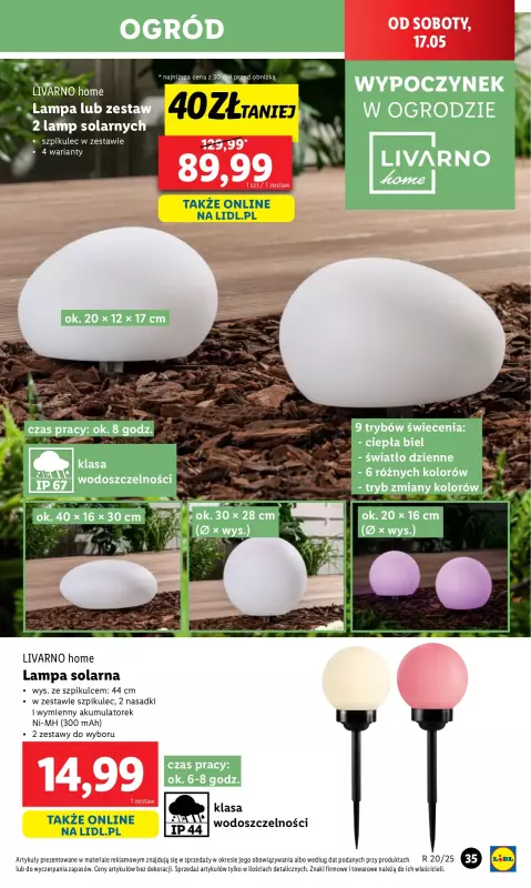 Lidl - gazetka promocyjna Katalog od poniedziałku 12.05 do soboty 17.05 - strona 45