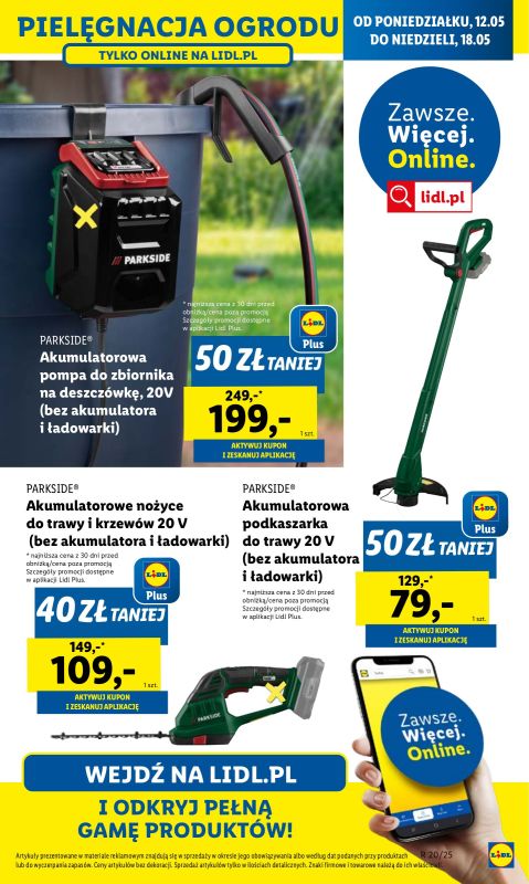 Lidl - gazetka promocyjna Katalog od poniedziałku 12.05 do soboty 17.05 - strona 43