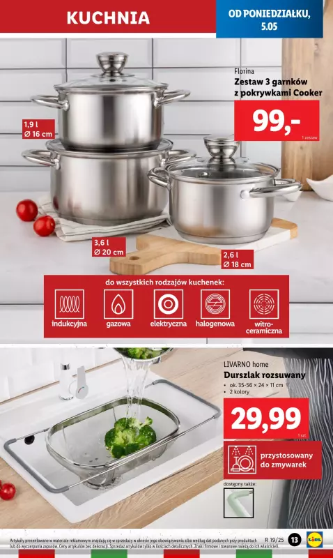 Lidl - gazetka promocyjna Katalog od poniedziałku 05.05 do soboty 10.05 - strona 15
