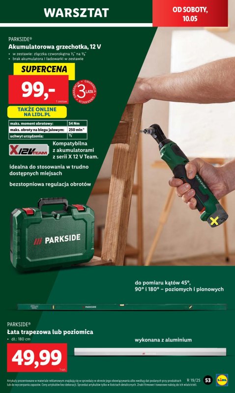 Lidl - gazetka promocyjna Katalog od poniedziałku 05.05 do soboty 10.05 - strona 59