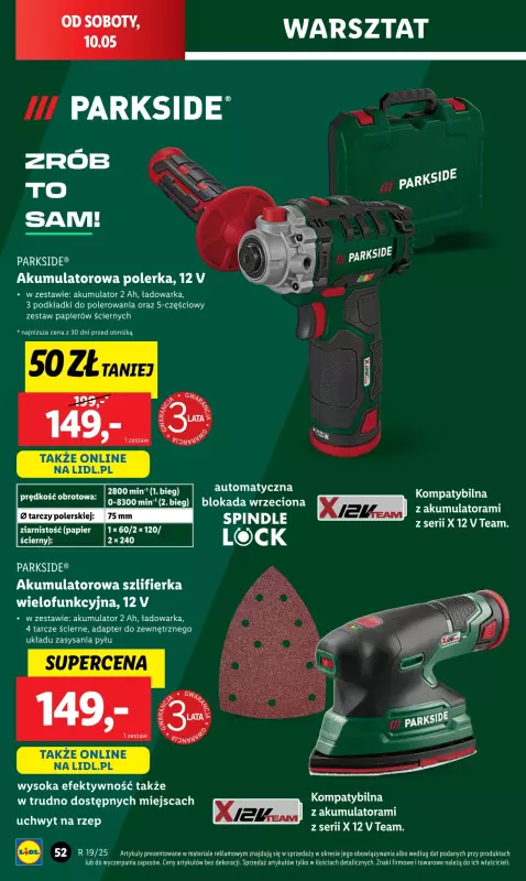 Lidl - gazetka promocyjna Katalog od poniedziałku 05.05 do soboty 10.05 - strona 58