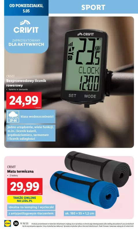 Lidl - gazetka promocyjna Katalog od poniedziałku 05.05 do soboty 10.05 - strona 34
