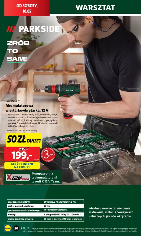 Lidl - gazetka promocyjna Katalog od poniedziałku 05.05 do soboty 10.05 - strona 56
