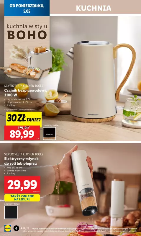Lidl - gazetka promocyjna Katalog Okazji od poniedziałku 05.05 do soboty 10.05 - strona 8