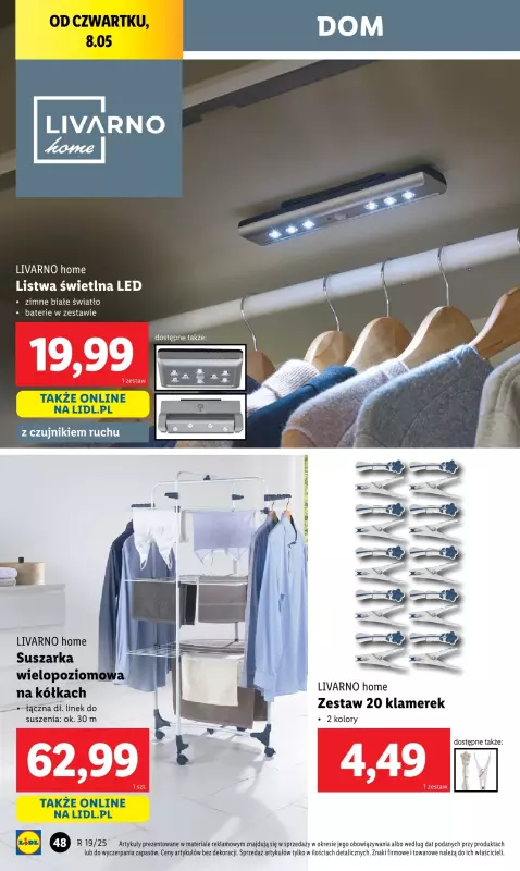 Lidl - gazetka promocyjna Katalog od poniedziałku 05.05 do soboty 10.05 - strona 54