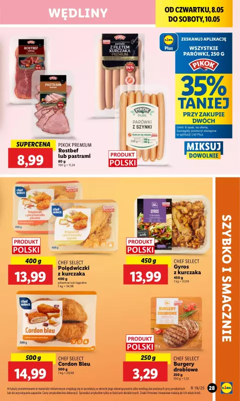 Lidl - gazetka promocyjna Oferta od czwartku od czwartku 08.05 do soboty 10.05 - strona 31
