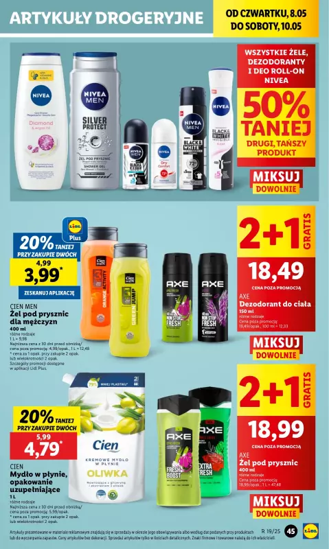 Lidl - gazetka promocyjna Oferta od czwartku od czwartku 08.05 do soboty 10.05 - strona 53
