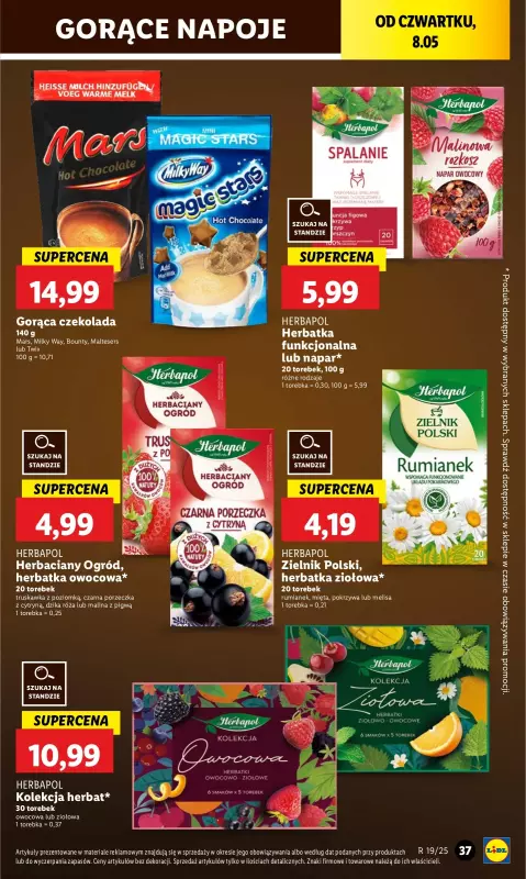 Lidl - gazetka promocyjna Oferta od czwartku od czwartku 08.05 do soboty 10.05 - strona 45