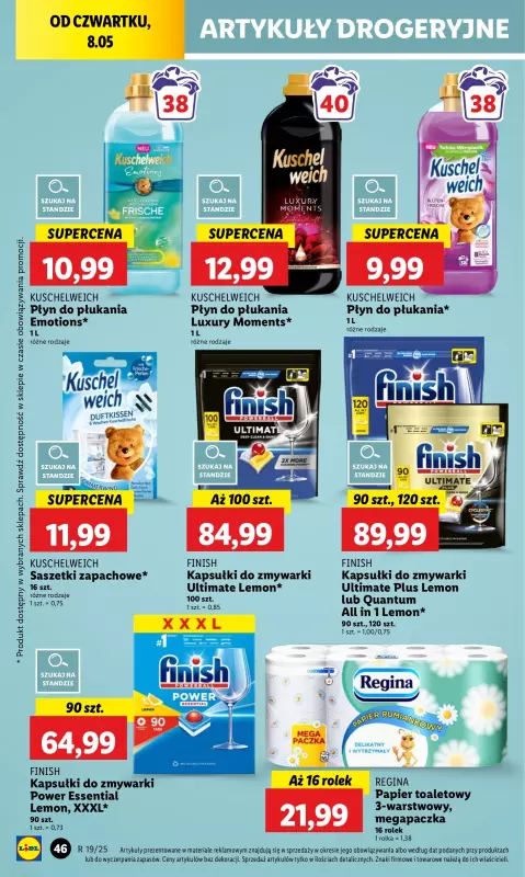 Lidl - gazetka promocyjna Oferta od czwartku od czwartku 08.05 do soboty 10.05 - strona 58