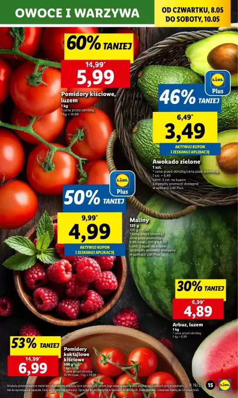 Lidl - gazetka promocyjna Oferta od czwartku od czwartku 08.05 do soboty 10.05 - strona 21