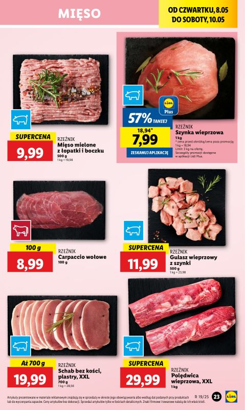 Lidl - gazetka promocyjna Oferta od czwartku od czwartku 08.05 do soboty 10.05 - strona 29