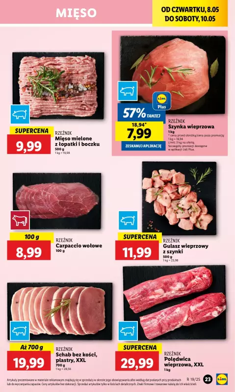 Lidl - gazetka promocyjna Oferta od czwartku od czwartku 08.05 do soboty 10.05 - strona 29