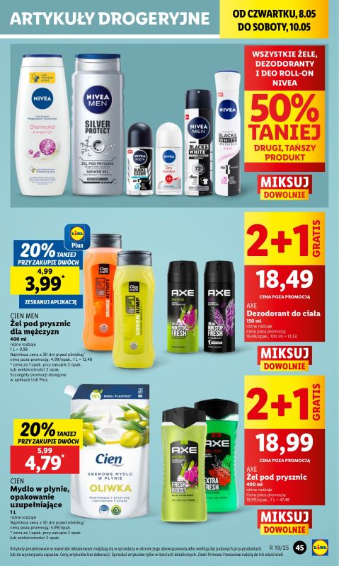 Lidl - gazetka promocyjna Oferta od czwartku od czwartku 08.05 do soboty 10.05 - strona 57