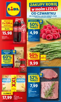 Lidl - gazetka promocyjna Oferta od czwartku od czwartku 08.05 do soboty 10.05