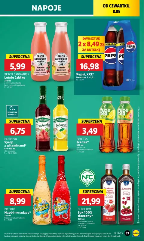 Lidl - gazetka promocyjna Oferta od czwartku od czwartku 08.05 do soboty 10.05 - strona 39