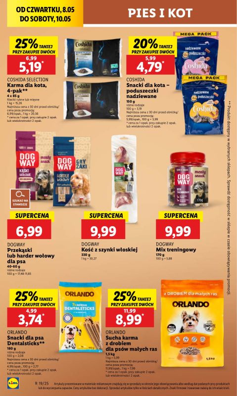 Lidl - gazetka promocyjna Oferta od czwartku od czwartku 08.05 do soboty 10.05 - strona 60