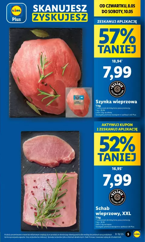 Lidl - gazetka promocyjna Oferta od czwartku od czwartku 08.05 do soboty 10.05 - strona 9