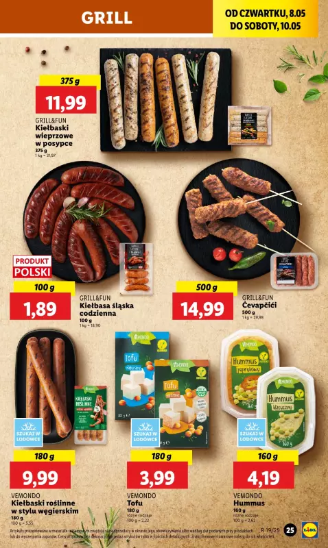 Lidl - gazetka promocyjna Oferta od czwartku od czwartku 08.05 do soboty 10.05 - strona 31