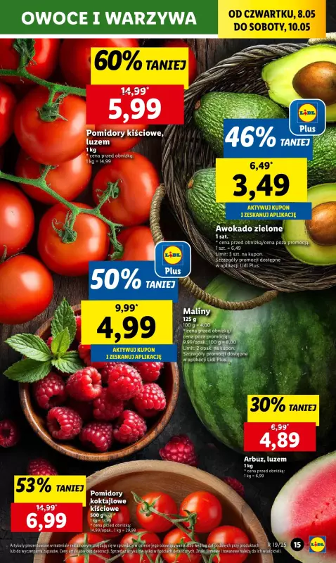 Lidl - gazetka promocyjna Oferta od czwartku od czwartku 08.05 do soboty 10.05 - strona 21