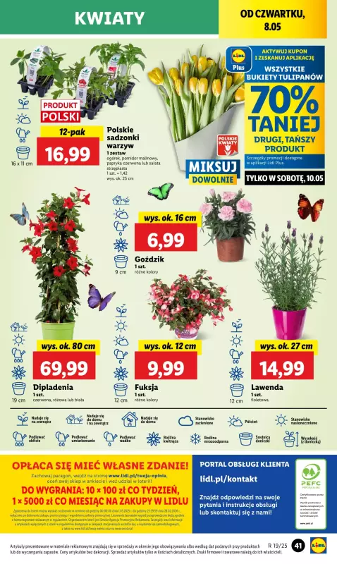 Lidl - gazetka promocyjna Oferta od czwartku od czwartku 08.05 do soboty 10.05 - strona 53
