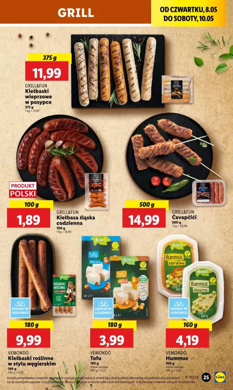 Lidl - gazetka promocyjna Oferta od czwartku od czwartku 08.05 do soboty 10.05 - strona 31