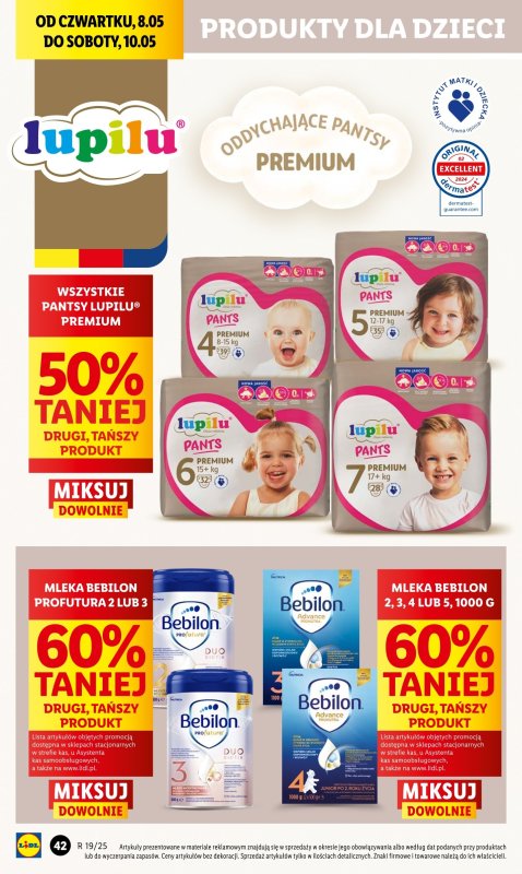 Lidl - gazetka promocyjna Oferta od czwartku od czwartku 08.05 do soboty 10.05 - strona 54