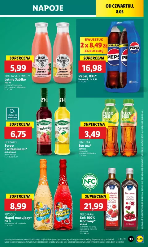 Lidl - gazetka promocyjna Oferta od czwartku od czwartku 08.05 do soboty 10.05 - strona 39