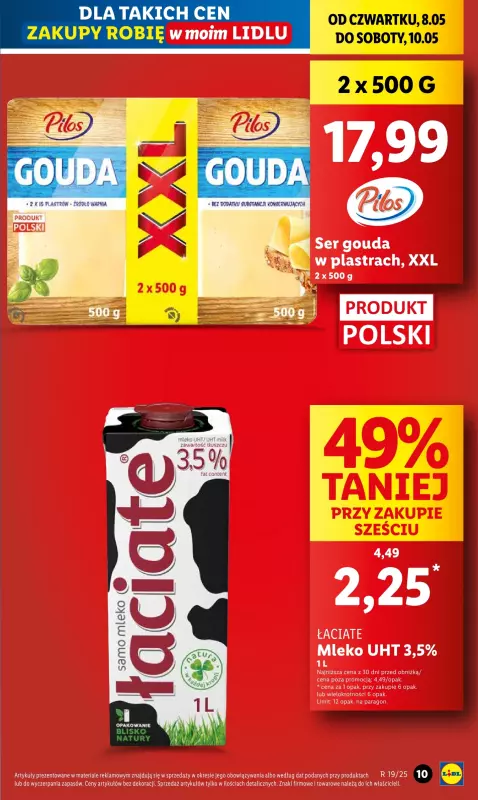 Lidl - gazetka promocyjna Oferta od czwartku od czwartku 08.05 do soboty 10.05 - strona 11