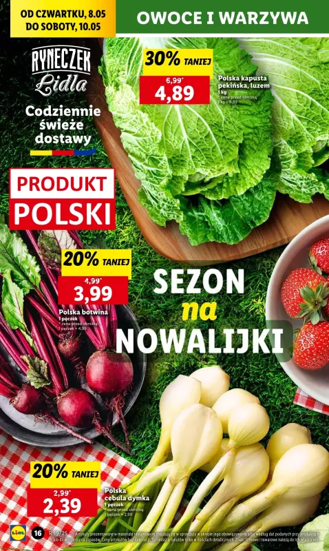 Lidl - gazetka promocyjna Oferta od czwartku od czwartku 08.05 do soboty 10.05 - strona 22